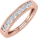 1/2 Carat Diamond Wedding Ring in 14K Gold,Promise Band