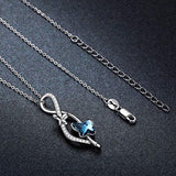 Butterfly Necklace, Infinity Necklace 925 Sterling Silver Butterfly Jewelry Infinity Jewelry for Women