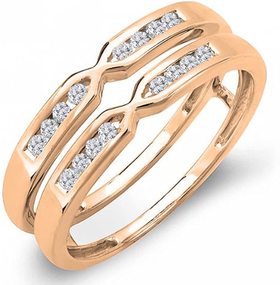 Sterling Silver Mens Round Channel-set Diamond Wedding Band Ring 1/8 C –  Castles Jewelry & Gifts