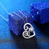 S925 Sterling Silver Turtle Animal Necklace for Women