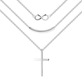 Infinity Curved Bar Pendant