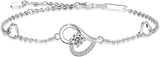 925 Sterling Silver Adjustable Bracelet For Women