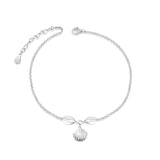 925 Sterling Silver Ankle Adjustable Anklet Jewelry Foot Chain for Women Girls