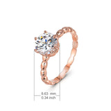 Temperature Wholesale Ring Western Jewelry Women Engagement Wedding Rings