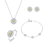 daisy jewelry set
