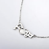 Fine Panda Pendant Necklace With CZ China High Quality 925 Sterling Silver