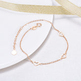 18K Gold Fashion Exquisite Bracelet Love Bracelet Temperament Elegant Ladies Jewelry