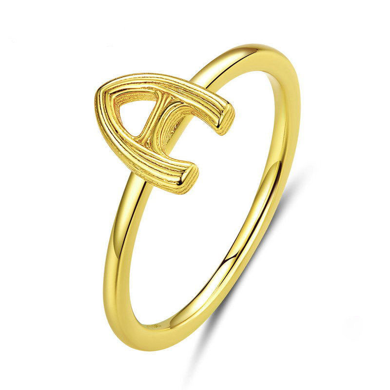 P' Initial Diamond Ring - 365D9SJADTSWG-P – Seita Jewelers