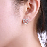 S925 Sterling Silver Creative Simple Love Arrow Earrings Jewelry Cross-Border Exclusive