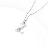 Manufacturer Chain Necklace big zirconia letter alphabet pendants Necklace