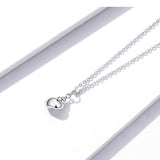 925 Sterling Silver Shining Little Conch Pendant Necklace Fine Jewelry For Women
