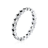 925 Sterling Silver Geometric Stackable Finger Ring For Women Wedding Animal S925 Silver Jewelry