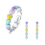 Rainbow Heart Jewelry Set 