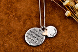 Forever Love Between Mother And Her Child Baby'S Gift 925 Sterling Silver Pendant Necklace