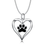 Gorgeous Wholesale Puppy Paw Print Necklace Chain Necklace for Dress Decorate