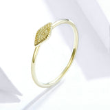 925 Sterling Silver Gold Color Evil Eye Finger Rings for Women Fashion Jewelry