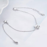 Pentagram Anklet Little Stars Pendant Bracelet For Girl Foot Jewelry Design