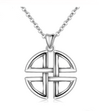 Good Luck Celtics Design Pendant Necklace 
