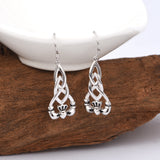 Online Selling Popular Fashion Latest Silver Wire Line Jewelry Drop Earring