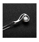 S925 Fashion Creative Sterling Silver Pearl Clavicle Chain Pendant Necklace Female Personality Versatile Jewelry
