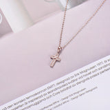 Rose Gold Plating Necklace 925 Sterling Silver Men Accessory Necklace