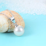925 Pendant Sterling Silver Jewelry Freshwater Pearl Pendant Necklace