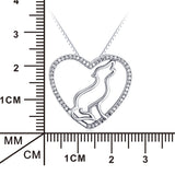 Fun Animal Pendant Necklace Wholesale 925 Sterling Silver Jewelry For Gifts