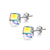 Colorful Gemstone 925 Sterling Silver Earrings Women Jewelry Design