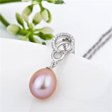 Charm Pearls Pendant Jewelry Pearl Mounting Design Silver Mount