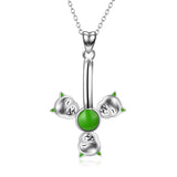 Rotating Pendant Necklace Design 925 Silver New Hot Sale Necklace