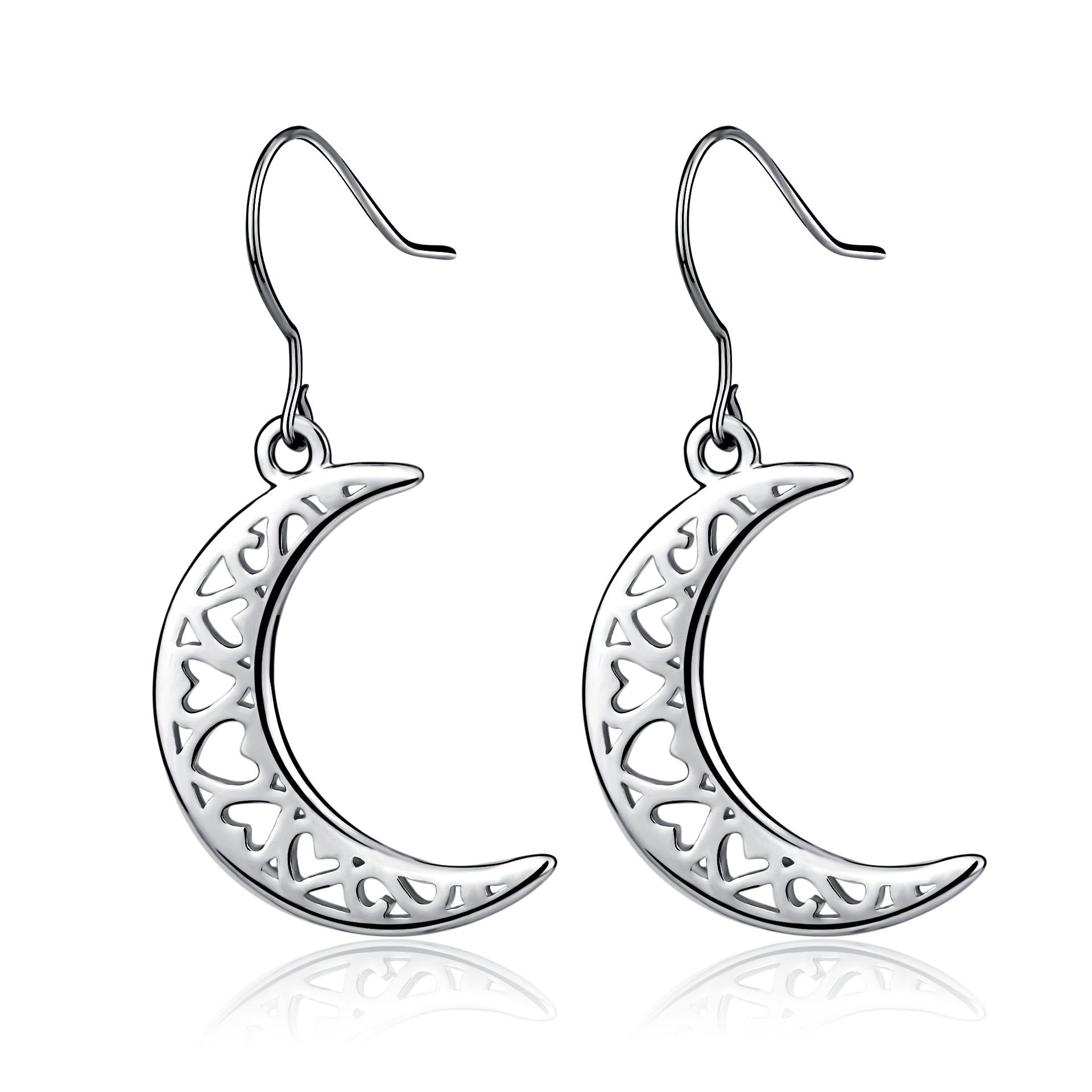 Moon Drop Earring Symmetrical Design Earrings for women Drop