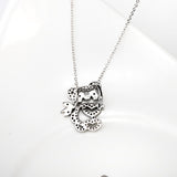 Panda Charm Pendant Necklace Jewellery Animal Silver Necklace
