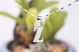 Specially Customized New Item Capital Letter Cubic Zirconia Necklace