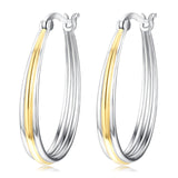 Exaggerated Earrings Large Big Hoop Earrings for Women Party