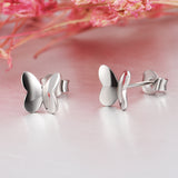 Jewelry Rhodium Plating Fashion Earring For Women Stud Butterfly Earrings
