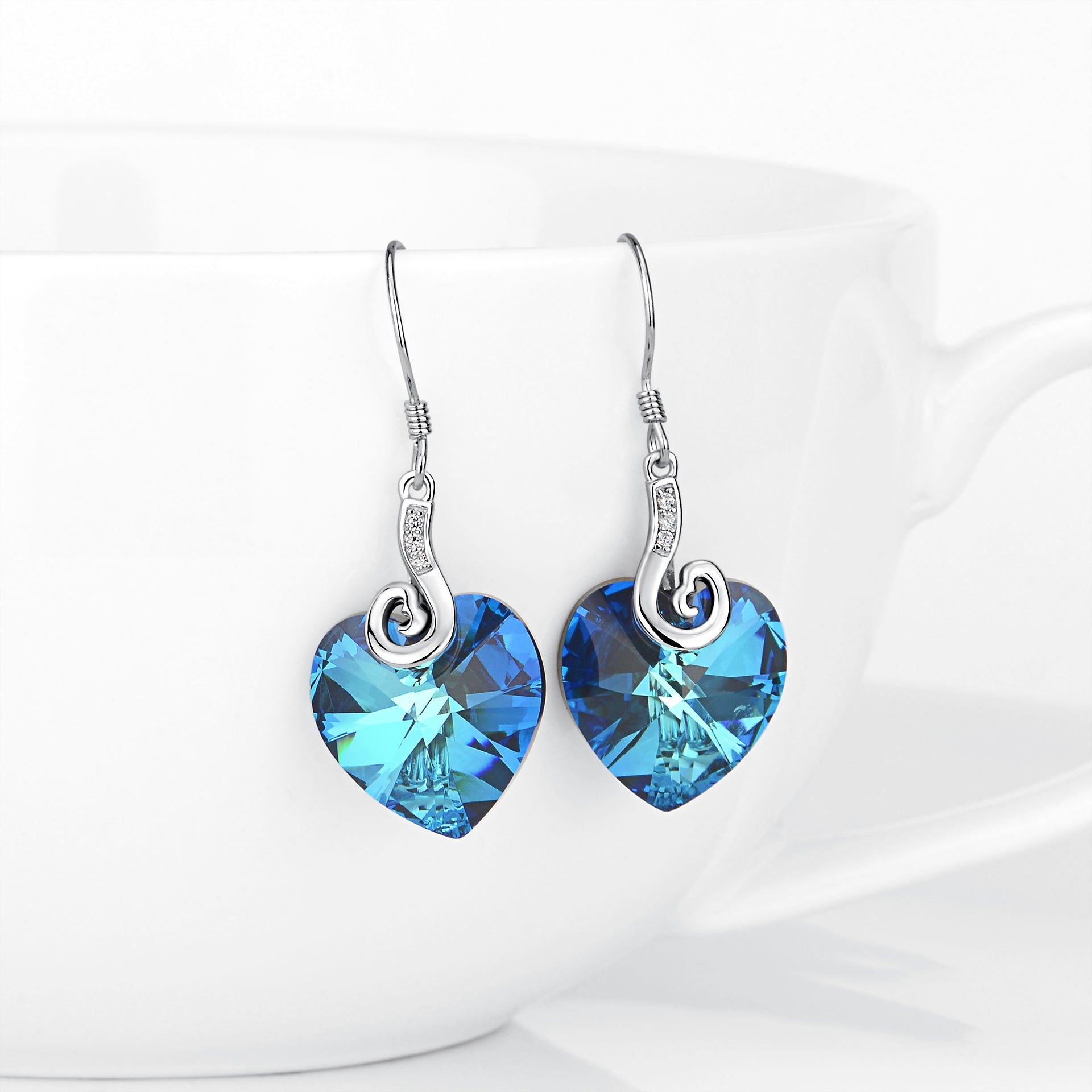 wholesale earings for women simple heart drop earrings women jewelry