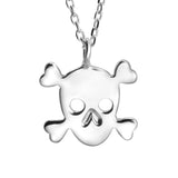 Skull Skeleton Necklace Wholesale S925 Fashion Jewelry For Women