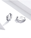 925 Sterling Silver Beautiful Exquisite Chain Stud Earring Stud Earrings Fashion Wedding Jewelry For Gift