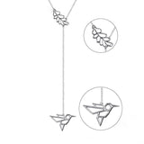 the bird and flower pendant necklaces 