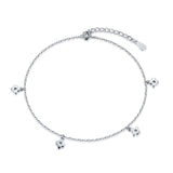 S925 Sterling Silver Flower Anklet Fashion Jewellery