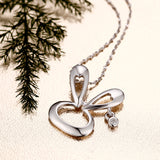 Silver Rabbit Pendant Small Waist Necklace