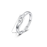 Opening Rings 925 Sterling Silver Manufacturing Women Ring