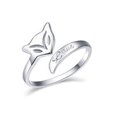 fox charm ring