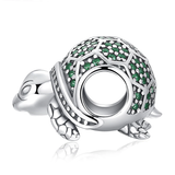 Turtle 925 Sterling Silver Beads Charms