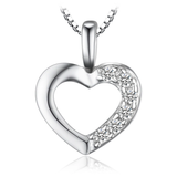 Silver Heart Sterling Silver Pendant 