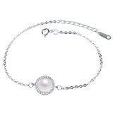 micro diamond pearl bracelet