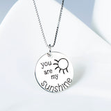 You Are My Necklace Loveing Wholesale 925 Sterling Silver Anniversary Gift Jewelry For Woman And Man