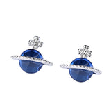 blue planet earrings 