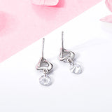  Silver Cubic Zirconia Stud Earrings Wholesale