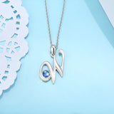 New Design Custom Mother Gold Cubic Zircon W Charms Necklace for Women